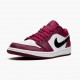 Air Jordan 1 Retro Low Noble Red dámské a pánské Běžné boty 553558 604 Noble Červená/Černo-bílá AJ1 Jordan Tenisky