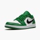Air Jordan 1 Retro Low Pine Green dámské a pánské Běžné boty 553558 301 Borovice Zelená/Černo-bílá AJ1 Jordan Tenisky