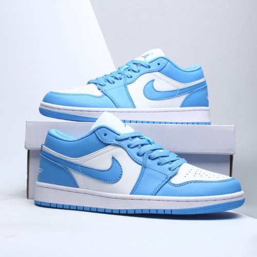 Nike Air Jordan 1 Low UNC University Blue/Bílý Běžné boty AO9944 441 AF1 Tenisky