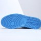 Nike Air Jordan 1 Low UNC University Blue/Bílý Běžné boty AO9944 441 AF1 Tenisky