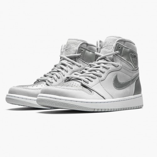 Air Jordan 1 High OG CO.JP Neutral Grey Neutrální šedá/bílo-metalická Si DC1788 029 Pánské/WoPánské AJ1 Jordan Tenisky