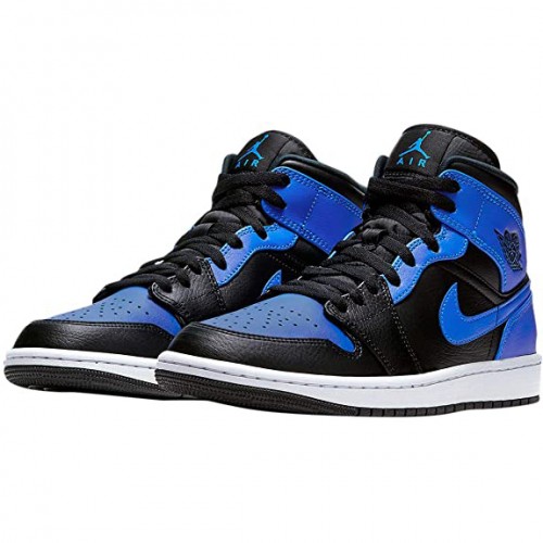 Air Jordan 1 Mid "Digital Pink" WoPánské Běžné boty Bílá/Digitálně růžová-Aurora Gree 555112 102 AJ1 Jordan Tenisky