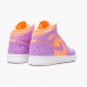 Air Jordan 1 Mid SE Atomic Pulse dámské a Pánské Běžné boty oranžový Pulse/Atomic Violet AV5174 800 AJ1 Jordan Tenisky