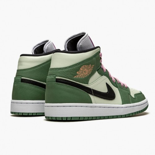 Air Jordan 1 Mid SE Dutch Green Dutch Green/Black/Barely Green/Arctic Pink CZ0774-300