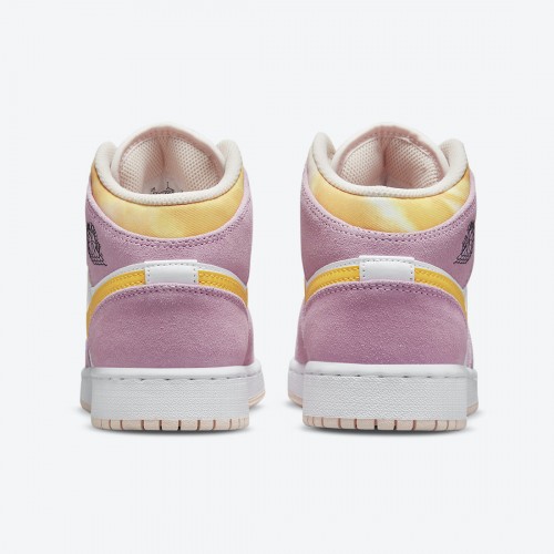 Air Jordan 1 Mid SE GS "Arctic Pink" DC9517 600 Světle arktická růžová Univerzitní zlato-bílá dámské Jordan Tenisky