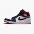 Air Jordan 1 Mid SE USA White/Midnight Navy/Varsity Red 852542-104