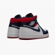 Air Jordan 1 Mid SE USA White/Midnight Navy/Varsity Red 852542-104