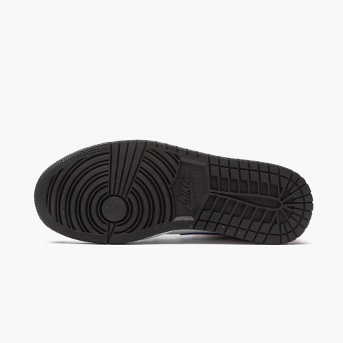 Air Jordan 1 Mid White Black "Cyber Pink" Běžné boty CZ9834 100 AJ1 Tenisky
