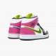 Air Jordan 1 Mid White Black Cyber Pink  White/Black/Cyber Pink CZ9834-100