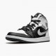 Air Jordan 1 Mid White Shadow Black/White/Lt Smoke Grey  554724-073