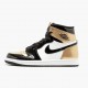 Air Jordan 1 Retro Gold Toe Black/Metallic Gold/Summit Whi 861428-007