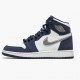 Air Jordan 1 Retro High COJP Midnight Navy dámské a pánské Běžné boty Bílá/půlnoční námořnictvo/kovová S DC1788 100 AJ1 Jordan Tenisky