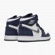 Air Jordan 1 Retro High COJP Midnight Navy dámské a pánské Běžné boty Bílá/půlnoční námořnictvo/kovová S DC1788 100 AJ1 Jordan Tenisky