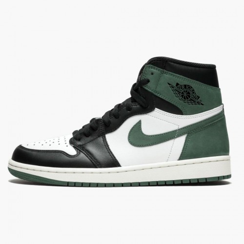 Air Jordan 1 Retro High Clay Green Summit White/Clay Green-Black 555088-135