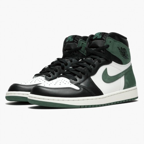 Air Jordan 1 Retro High Clay Green Summit White/Clay Green-Black 555088-135