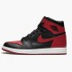 Nike Air Jordan 1 Retro High OG Banned/BČervené Běžné boty 555088 001 dámské a Pánské AJ1 Tenisky