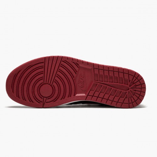 Nike Air Jordan 1 Retro High OG "Banned/BČervené" Běžné boty 555088 001 dámské a Pánské AJ1 Tenisky