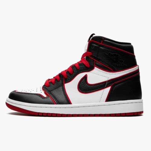 Air Jordan 1 Retro High OG Bloodline Černá/Tělocvična červená-Bílý 555088 062 pánské AJ1 Jordan Tenisky