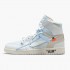 Air Jordan 1 Retro High "Off-White White" Pánské AJ1 Obuv AQ0818 100 Bílý Jordan Tenisky