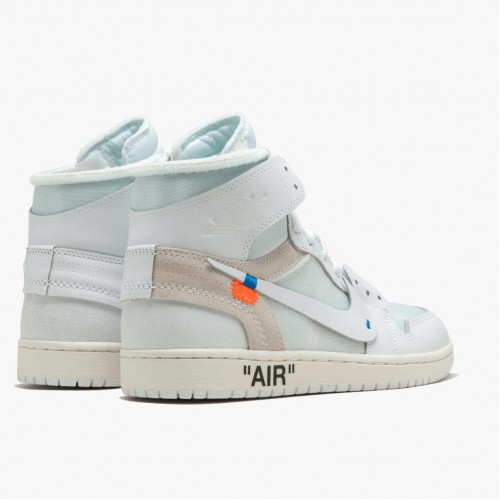 Air Jordan 1 Retro High Off-White White Pánské AJ1 Obuv AQ0818 100 Bílý Jordan Tenisky