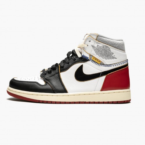 Air Jordan 1 Retro High Union Los Angeles Black Toe Pánské Běžné boty BV1300 106 Bílý černý-Varsity Red AJ1 Black Jordan Tenisky