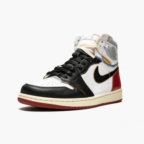 Air Jordan 1 Retro High Union Los Angeles Black Toe Pánské Běžné boty BV1300 106 Bílý černý-Varsity Red AJ1 Black Jordan Tenisky