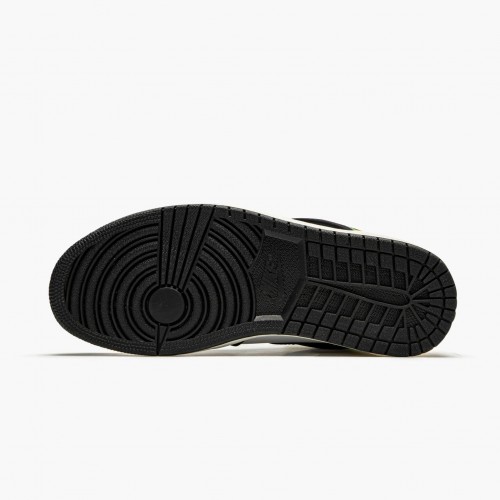 Air Jordan 1 Retro High White Black "Volt University Gold" Běžné boty 555088 118 AJ1 Tenisky