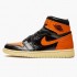 Air Jordan 1 Retro "ShatteČervené Backboard" Černá/Pale-Vanilla Starfish Běžné boty 555088 028 pánské Jordan Tenisky