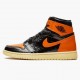 Air Jordan 1 Retro ShatteČervené Backboard Černá/Pale-Vanilla Starfish Běžné boty 555088 028 pánské Jordan Tenisky