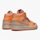 Air Jordan 1 Mid Apricot Orange DH4270 800 Atomic oranžový/Apricot Agate dámské a pánské AJ1 Jordan Tenisky