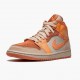 Air Jordan 1 Mid Apricot Orange DH4270 800 Atomic oranžový/Apricot Agate dámské a pánské AJ1 Jordan Tenisky