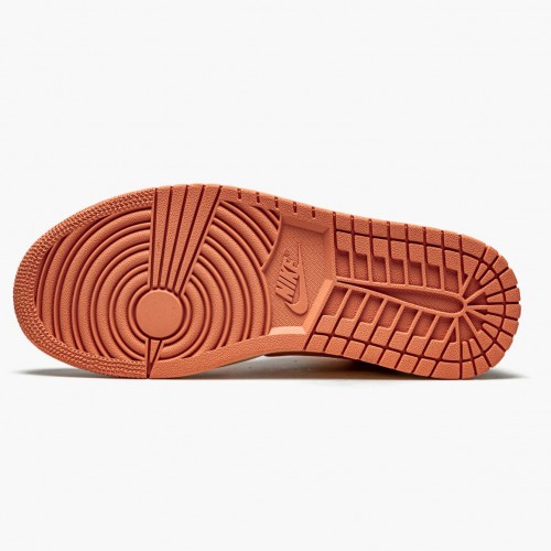 Air Jordan 1 Mid "Apricot Orange" DH4270 800 Atomic oranžový/Apricot Agate dámské a pánské AJ1 Jordan Tenisky