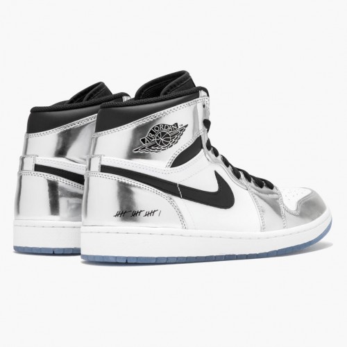 Air Jordan 1 Retro High Think 16 AQ7476-016 Chrome/Černá-Bílý-Turbo Zelená dámské a Pánské AJ1 Jordan Tenisky