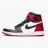 Air Jordan 1 High OG Satin Black Toe Black/Black White/Varsity Red CD0461-016