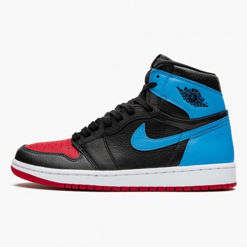 Nike Air Jordan 1 High OG "UNC To Chicago" Černá/Tělocvična červená Běžné boty CD0461 046 AJ1 Tenisky