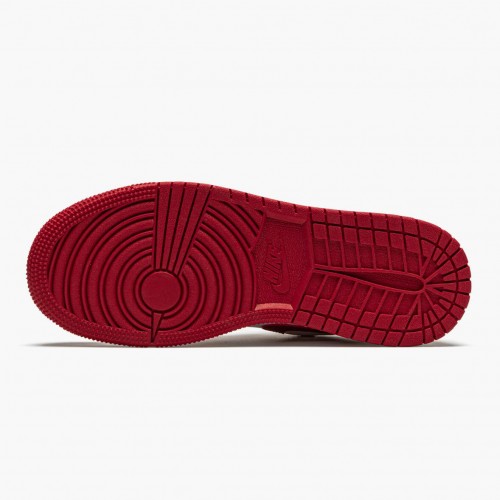 Nike Air Jordan 1 Low "Gym Red/White" Tělocvična červená/Tělocvična-červená Bílá Běžné boty 553560 611 AJ1 Tenisky
