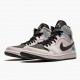 Air Jordan 1 Mid Dirty Powder Iridescent Barely Rose/Black/Multi  BQ6472-602