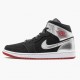 Nike Air Jordan 1 Mid Johnny Kilroy Černá/Tělocvična červená-Metallic stříbrný Tenisky 554724 057 AJ1 Běžné boty
