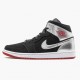 Air Jordan 1 Mid Johnny Kilroy Black/Gym Red/Metallic Silver  554724-057