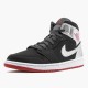 Air Jordan 1 Mid Johnny Kilroy Black/Gym Red/Metallic Silver  554724-057