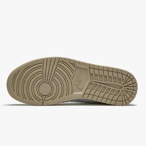 Nike Air Jordan 1 Mid "Milan" Sail/Light Bone-String-Shimmer CV3044 100 Běžné boty dámské a Pánské AJ1 Tenisky