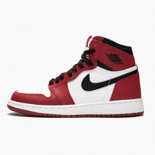 Nike Air Jordan 1 Retro Chicago Bílý/Černá-Varsity Červené 575441 101 pánské/dámské AJ1 Jordan Tenisky