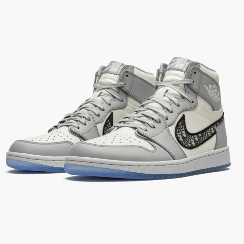 Nike Air Jordan 1 Retro High Wolf Šedá/Sail-Photon Dust-Whi CN8607 002 pánské/dámské AJ1 Jordan Tenisky