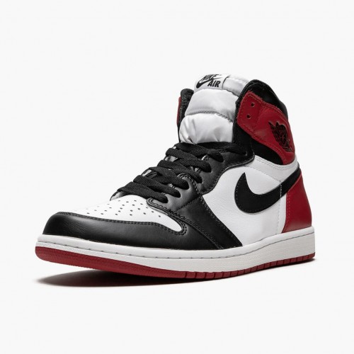 Nike Air Jordan 1 Retro High OG Black Toe Bílý/Černá 555088 125 Běžné boty Pánské AJ1 Tenisky