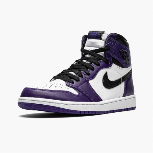 Nike Air Jordan 1 Retro High OG Court Purple Běžné boty 555088 500 AJ1 Tenisky