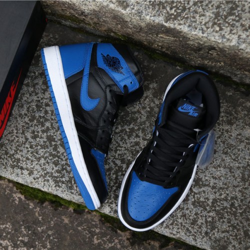 Nike Air Jordan 1 Retro High OG Royal Černá/Královský-Bílý Běžné boty 555088 007 AJ1 Tenisky