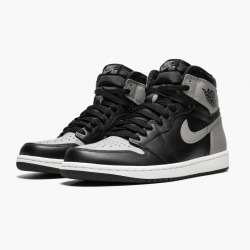 Nike Air Jordan 1 Retro High "Shadow" Černá/Medium-Šedá Bílý 555088 013 pánské AJ1 Jordan Tenisky