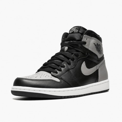 Nike Air Jordan 1 Retro High Shadow Černá/Medium-Šedá Bílý 555088 013 pánské AJ1 Jordan Tenisky