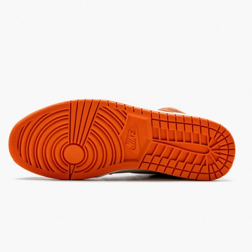 Nike Air Jordan 1 Retro "ShatteČervené Backboard" Černá/Starfish-Sail 555088 005 pánské AJ1 Jordan Tenisky