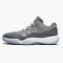 Air Jordan 11 Low "Cool Grey" dámské a pánské Běžné boty 528895 003 Středně šedá/bílá-Střelný kouř AJ11 Black Jordan Tenisky